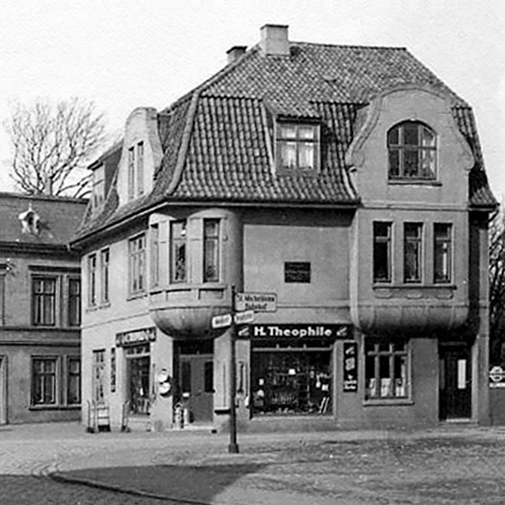 H. Theophile circa 1920, near Hamburg, Germany.