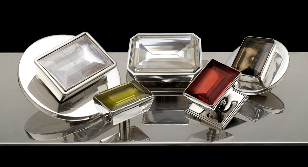 H Theophile Rock crystal cabinet hardware H Theophile Rock crystal cabinet hardware